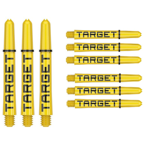 Target Target Pro Grip Tag 3 Set Yellow Black - Dart Shafts