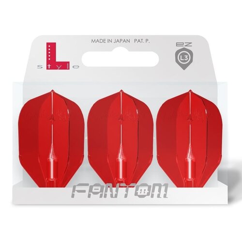L-Style L-Style Fantom EZ L3 Shape Red - Dart Flights