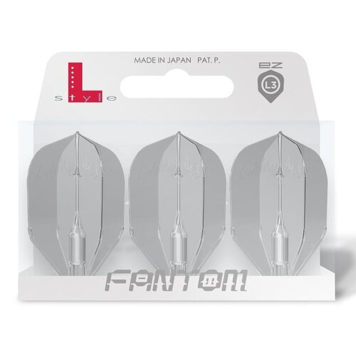 L-Style L-Style Fantom EZ L3 Shape Clear - Dart Flights