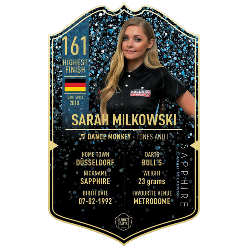Ultimate Darts Ultimate Darts Card Sarah Milkowski