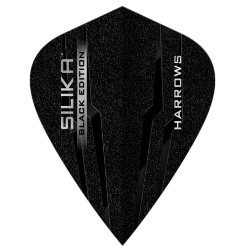Harrows Harrows Silika Black Kite Tough Crystalline Coated - Dart Flights