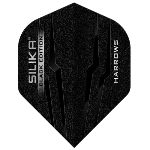 Harrows Harrows Silika Black NO2 Tough Crystalline Coated - Dart Flights