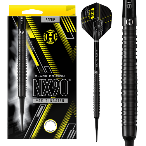 Harrows Harrows NX90 Black 90% Softdarts