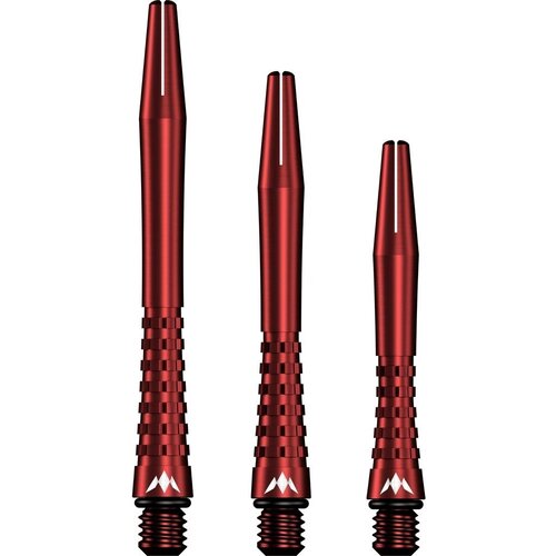 Mission Mission Atom13 Anodised Metal Gripped Red - Dart Shafts