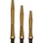 Mission Atom13 Anodised Metal Gripped Gold - Dart Shafts