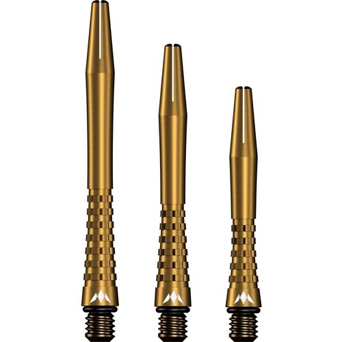 Mission Mission Atom13 Anodised Metal Gripped Gold - Dart Shafts
