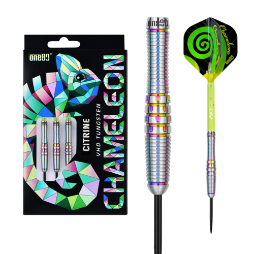 ONE80 ONE80 Chameleon Citrine 90% - Steeldarts