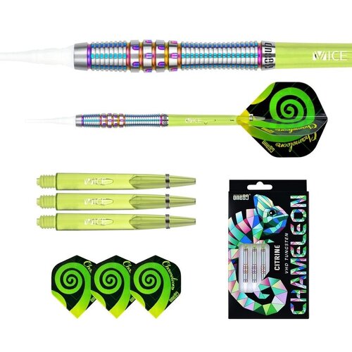 ONE80 ONE80 Chameleon Citrine 90% Softdarts