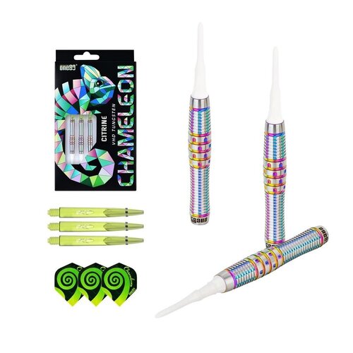 ONE80 ONE80 Chameleon Citrine 90% Softdarts