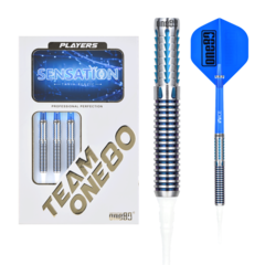 ONE80 Tanja Bencic Sensation Light Blue 90% Softdarts