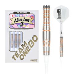 ONE80 Alice Law III Rosegold 90% Softdarts