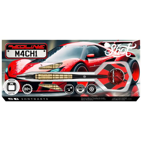 Shot Shot Redline Mach One 80% Softdarts