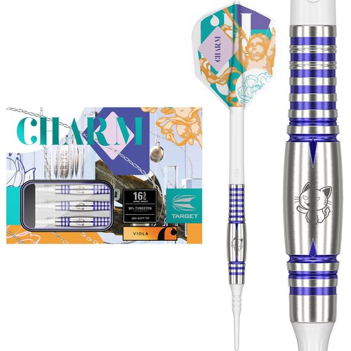 Target Japan Target Japan Charm Viola 1.0 90% Softdarts