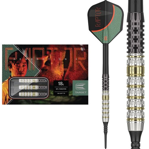 Target Japan Target Japan George Nishitani Raptor G3 90% Softdarts