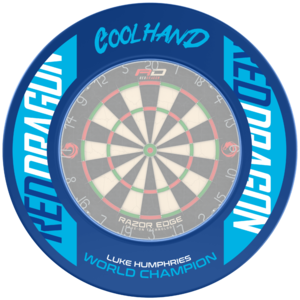 Red Dragon Luke Humphries World Champion Dartboard Surround