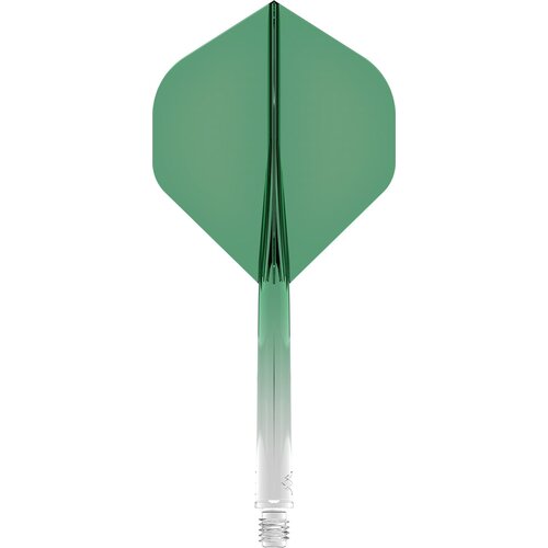 Mission Mission Force 90 Gradient Transparent Green NO2 - Dart Flights