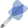 Mission Mission Force 90 Gradient Transparent Blue NO2 - Dart Flights