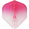 L-Style L-Style EZ L1 Standard 2-Tone Clear White Red - Dart Flights