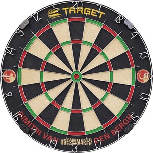 Target Dimitri van den Bergh  Set Profi-Dartboard