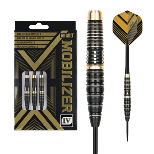 ONE80 ONE80 Mobilizer 04 Brass - Steeldarts