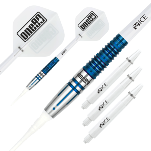ONE80 ONE80 Hiromitsu Tsuji V3 Blue 90% Softdarts