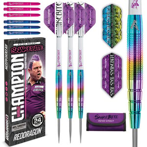 Red Dragon Peter Wright Snakebite Champion Series 90% Dartshopper Exclusives - Steeldarts