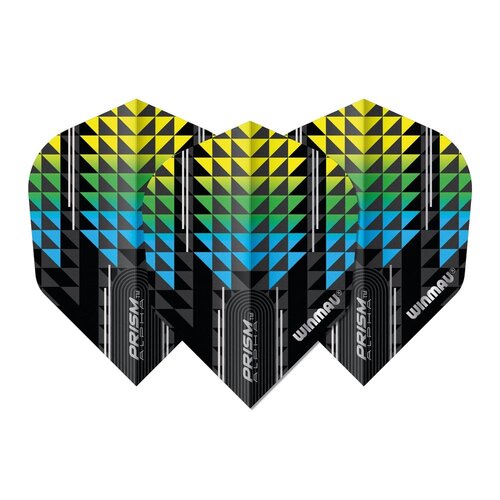 Winmau Winmau Prism Alpha Pulsar Blue Yellow NO6 - Dart Flights