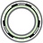 Winmau Advance White Green Surround