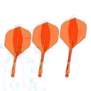 Winmau Fusion Neon Orange NO2 - Dart Flights