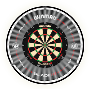 Winmau Blade 6 Triple Core + Winmau Plasma