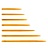 ONE80 Long Taper Point Gold