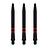 ONE80 TC Alu Shaft Black Red - Dart Shafts