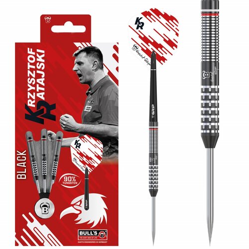 Bull's Germany BULL'S Krzysztof Ratajski G2 Black 90% - Steeldarts