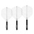 Red Dragon Nitro Flite System Black Clear NO2 - Dart Flights