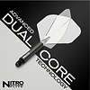 Red Dragon Red Dragon Nitro Flite System Black Clear NO2 - Dart Flights