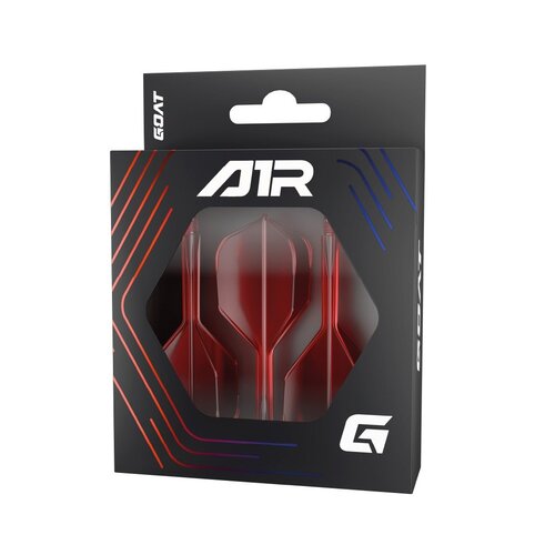 GOAT GOAT Air Red Clear NO6 - Dart Flights
