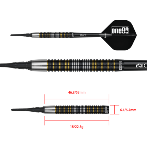 ONE80 ONE80 Tengku Shah 90% Softdarts