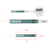 ONE80 ONE80 Yasuko Uehara Blue 90% Softdarts