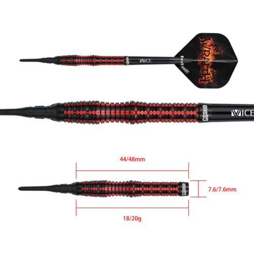 ONE80 ONE80 Wraith W2 90% Softdarts