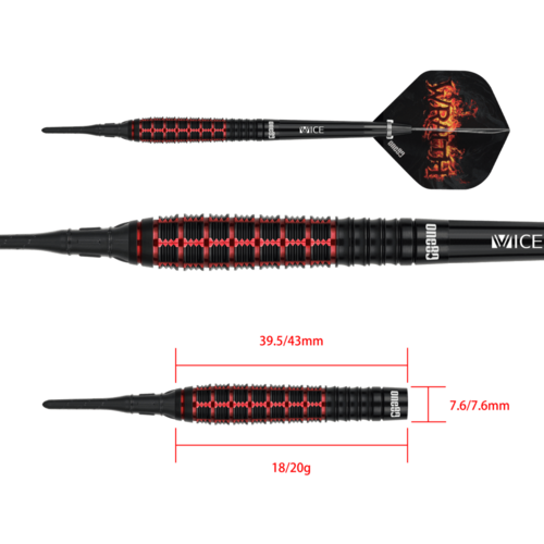 ONE80 ONE80 Wraith W1 90% Softdarts