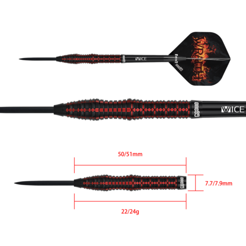 ONE80 ONE80 Wraith W2 90% - Steeldarts