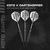 KOTO KOTO Dark Knight Black 80% - Steeldarts