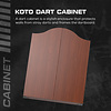 KOTO KOTO Cabinet Sedon Red