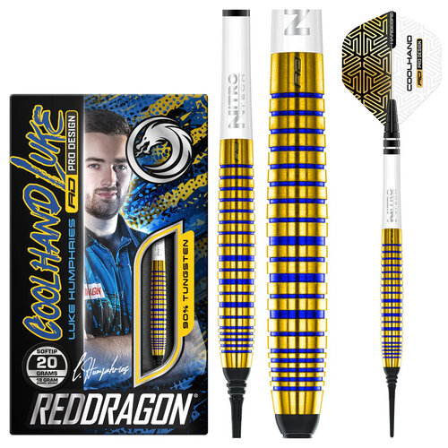 Red Dragon Red Dragon Luke Humphries TX3 Gold 90% Softdarts