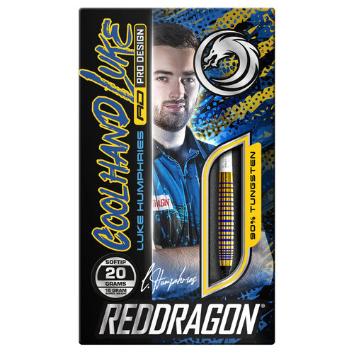 Red Dragon Red Dragon Luke Humphries TX3 Gold 90% Softdarts