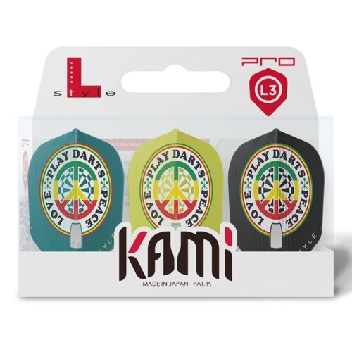 L-Style L-Style L3 Kami Deta Hedman V4 Mix - Dart Flights
