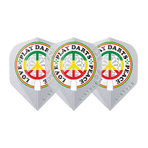 L-Style L-Style L1 PRO Deta Hedman V4 Clear White - Dart Flights