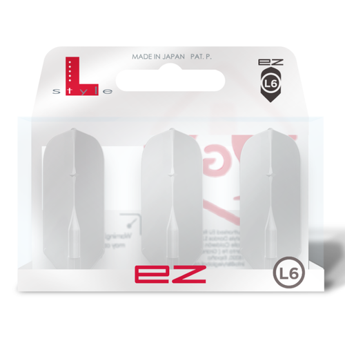 L-Style L-Style EZ L6 Slim White - Dart Flights