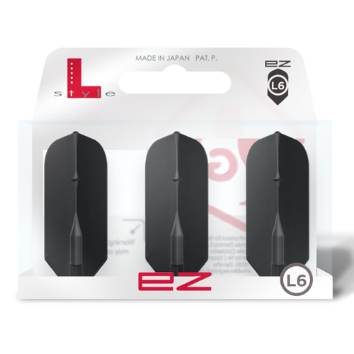 L-Style L-Style EZ L6 Slim Black - Dart Flights