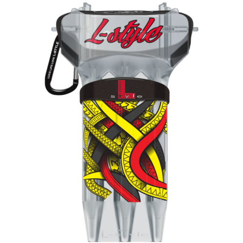 L-Style L-Style Krystal One Mike de Decker Clear White Dart Case